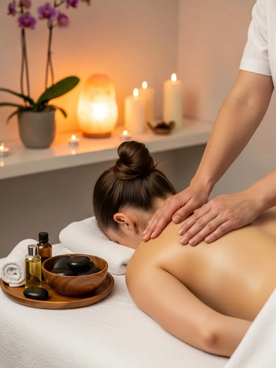 서울 출장마사지 달빛케어 힐링 관리 진행 모습